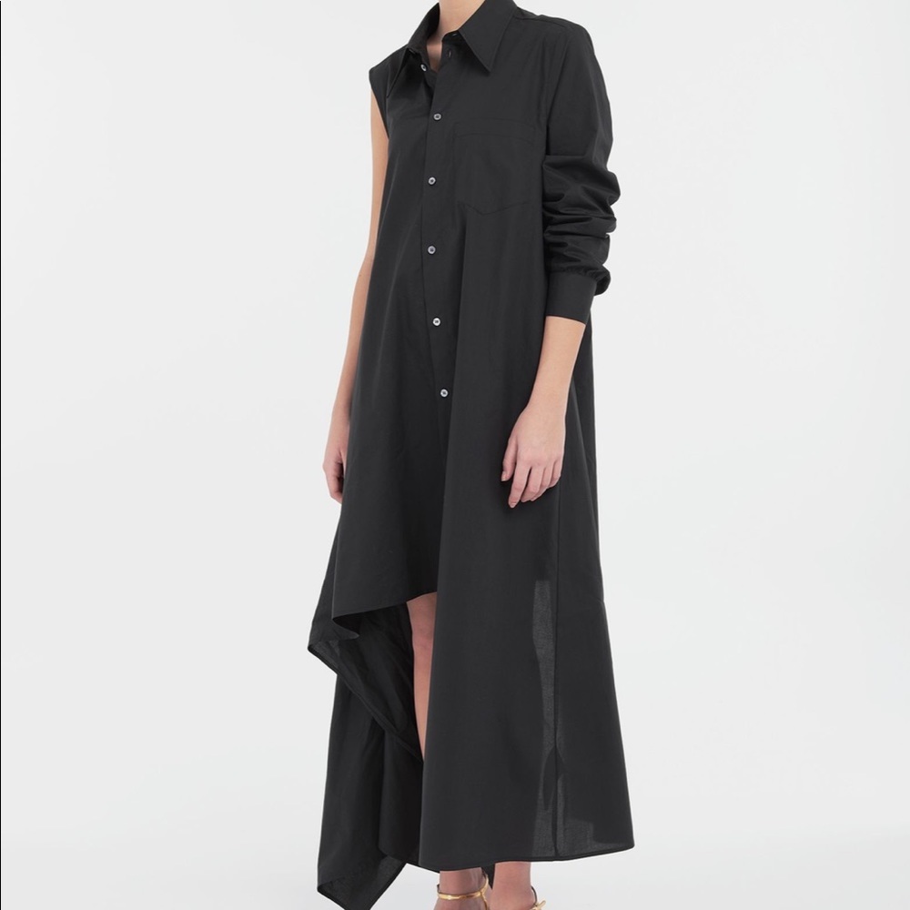BNWT MM6 Madison Margiela asymmetrical dress
